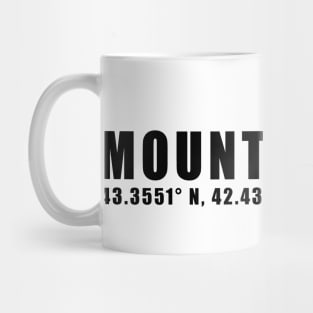 Caucasus Majesty: Mount Elbrus Mug